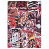 Porte-bloc Clipboard – Fragmented Pulse (Dos)