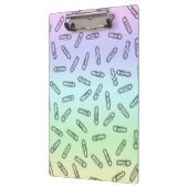 Porte-bloc Clips papier sur arc-en-ciel (Gauche)