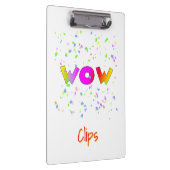Porte-bloc Clips WOW Blanc (Swatch)