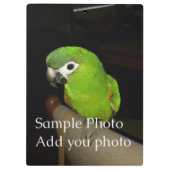 Porte-bloc Cllipboard photo (des deux côtés) (Dos)