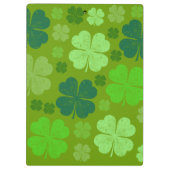 Porte-bloc Cloches Vertes, Cloches Lucky, Votre Nom (Dos)