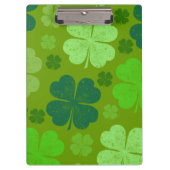 Porte-bloc Clovers verts, Lucky Clovers, Saint Patrick's Day (Devant)