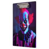 Porte-bloc clown effrayant (Gauche)