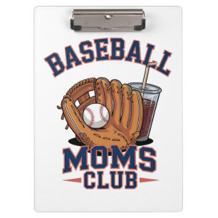 Porte-bloc Club des mamans de baseball Fête des Mères