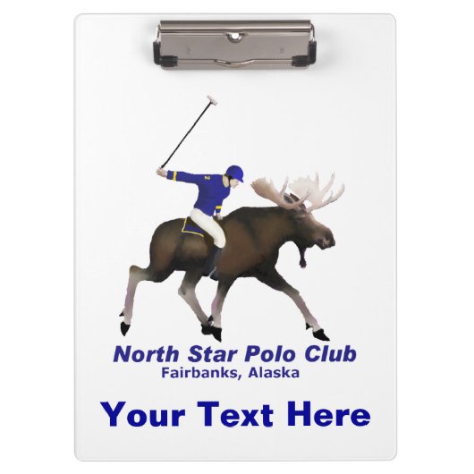 Porte-bloc Club Polo North Star (Devant)