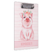 Porte-bloc Cochon de découpe personnalisé (Swatch)