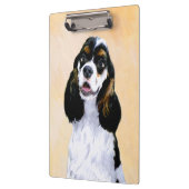 Porte-bloc Cocker Spaniel (Parti) Peinture - Art Chien origin (Gauche)