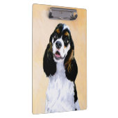 Porte-bloc Cocker Spaniel (Parti) Peinture - Art Chien origin (Swatch)