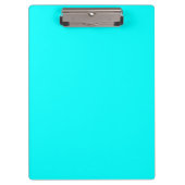 Porte-bloc Code hexadécimal bleu néon 00ffff (Devant)