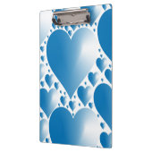 PORTE-BLOC COEUR BLEUE (Gauche)