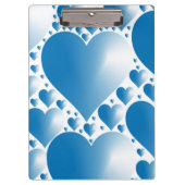 PORTE-BLOC COEUR BLEUE (Devant)