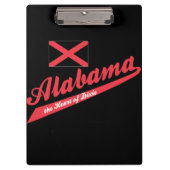 Porte-bloc Coeur de Dixie en Alabama (Devant)