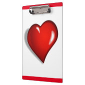 PORTE-BLOC COEUR ROUGE (Gauche)