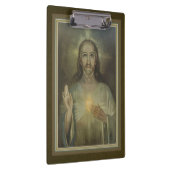 Porte-bloc Coeur sacré d'or de porte - bloc de Jésus (Swatch)