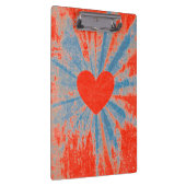 Porte-bloc Coeur valentin de starburst rouge (Swatch)