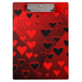 Porte-bloc Coeurs (Devant)