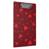 Porte-bloc Coeurs bouclés rouges (Swatch)