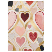 Porte-bloc Coeurs d'amour (Dos)