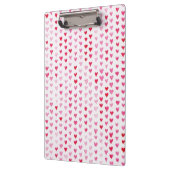 Porte-bloc Coeurs d'aquarelle (Gauche)