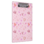 Porte-bloc Cœurs doux à la pêche (Swatch)