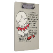 Porte-bloc Coeurs généreux (Swatch)