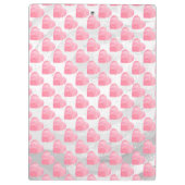 Porte-bloc Coeurs roses (Dos)