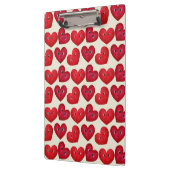 Porte-bloc Coeurs souriants mignons Motif sans sourire - Vale (Gauche)