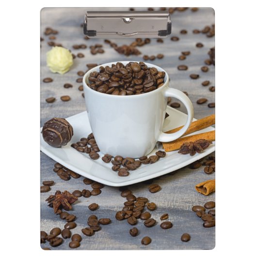 Porte-bloc Coffee and spices (Devant)