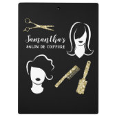 Porte-bloc Coiffeur Jazzy (Dos)