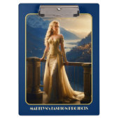 Porte-bloc Coiffeuse de soirée (Devant)