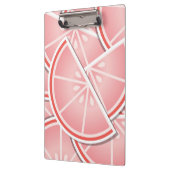 Porte-bloc Coincés de pamplemousse rose (Gauche)