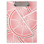 Porte-bloc Coincés de pamplemousse rose (Devant)