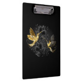 Porte-bloc Colibri noir et or (Swatch)