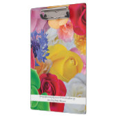 Porte-bloc Collage de fleur, pour des principaux - porte - (Gauche)