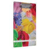 Porte-bloc Collage de fleur, pour des professeurs - porte - (Swatch)