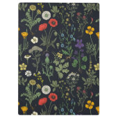 Porte-bloc Collage de fleurs sauvages (Dos)