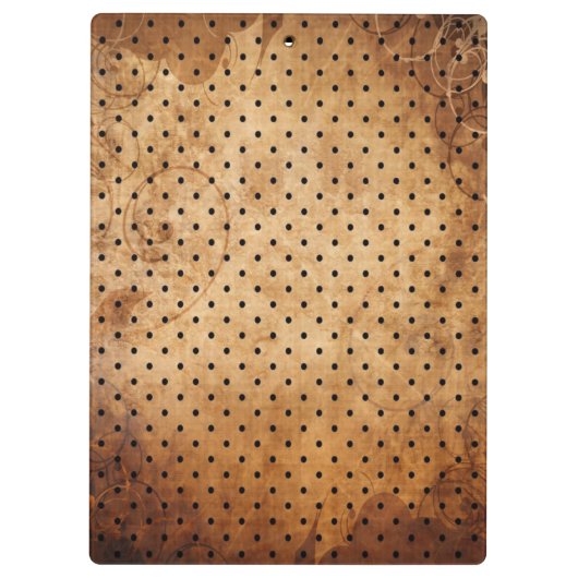 Porte-bloc Collage de mot Steampunk (Dos)