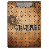 Porte-bloc Collage de mot Steampunk (Devant)