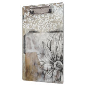 Porte-bloc Collage Fleur II (Gauche)