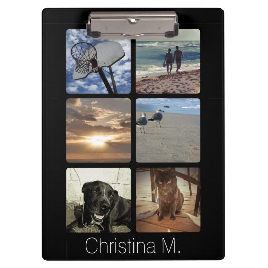 Porte-bloc Collage multi fait sur commande d'image de (Devant)