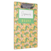Porte-bloc Collection de Motifs de paniers de fruits - Citron (Swatch)