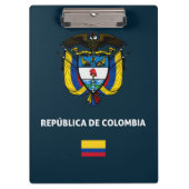 Porte-bloc Colombia passport phone case (Devant)