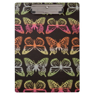 PORTE-BLOC COLORÉ BUTTERFLY MOTIF