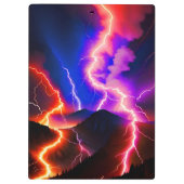 Porte-bloc Coloré Lightning Mountain One (Dos)