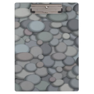 Porte-bloc Colorée River Rock Pebbles Art