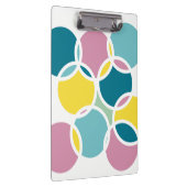 Porte-bloc Colorful Circle Design – Fun Geometric Print (Swatch)