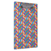 Porte-bloc Colorful clipboard with a vibrant geometric (Swatch)