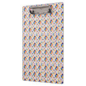 Porte-bloc Colorful clipboard with geometric pattern  (Gauche)