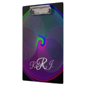 Porte-bloc Colorful Fused Center Geometric Clipboard (Gauche)