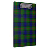 Porte-bloc Colquhoun tartan bleu vert plaid (Swatch)
